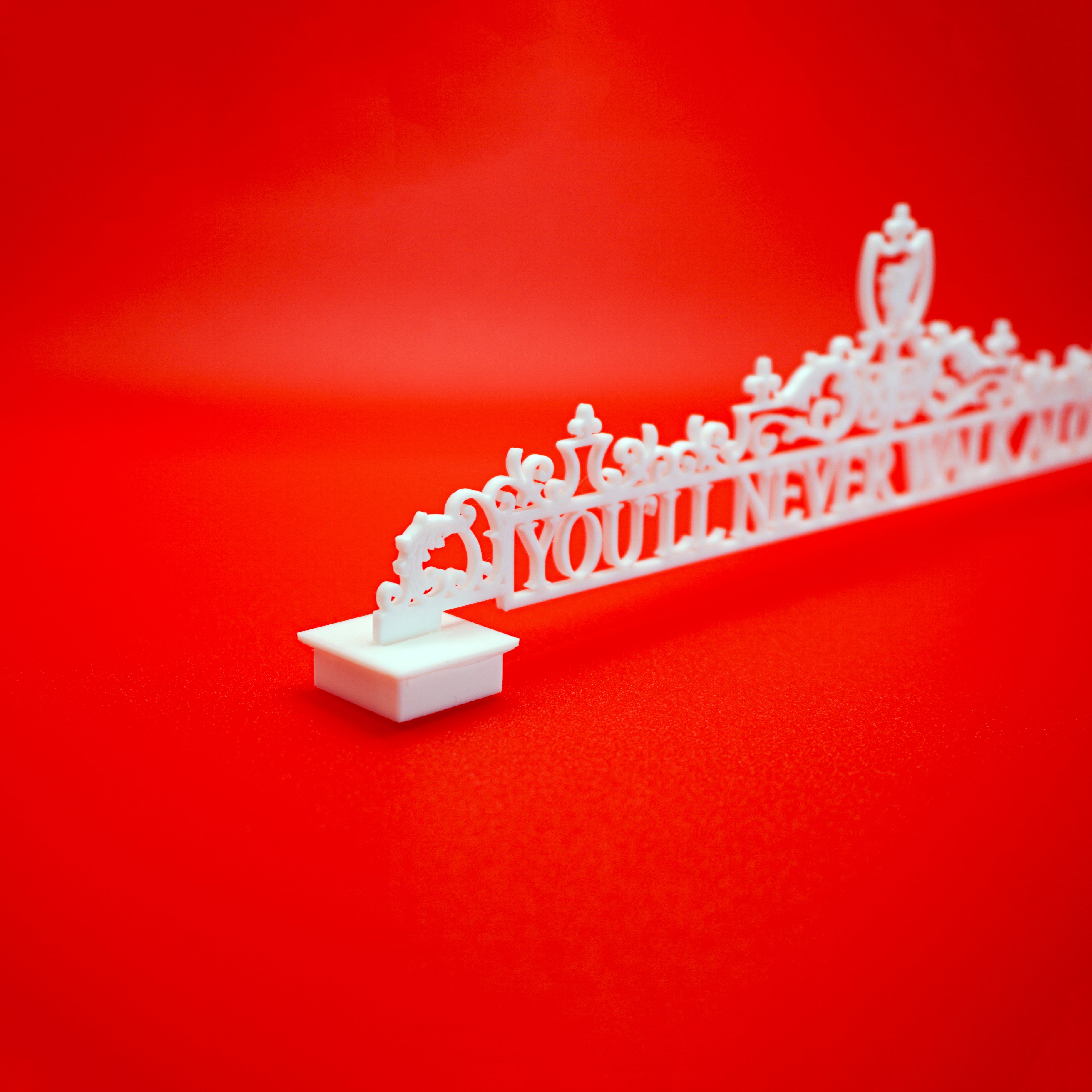 You'll Never Walk Alone 3D Art Model